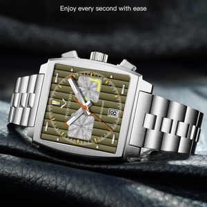 Relojes de Hombre de Moda, Novedades 2025, Más Vendidos, de Acero Inoxidable, con Cronógrafo de Cuarzo Japonés VK63 - Product Image 2