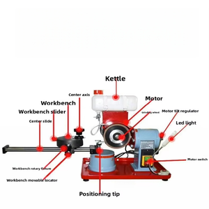 Affûteuse de lames pour machines à bois électriques industrielles, affûteuse de couteaux de broyeur et machine de rectification - Product Image 3