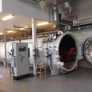فرن أوتوكلاف مركب صناعي أوتوماتيكي بالكامل عالي الضغط لمنتجات ألياف الكربون - Product Image 6