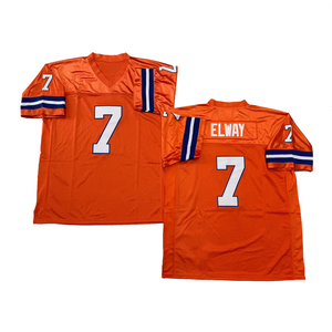 Maillot de football vintage pour hommes, style rétro, John Elway, Peyton Manning, Champ Bailey, Steve Atwater, Terrell Davis, livraison rapide, maillot de rugby - Product Image 6