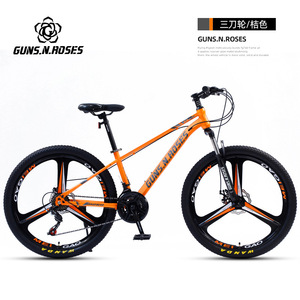 Vélo de montagne Guns N Roses 26 pouces avec frein à disque, fourche à suspension, vélo unisexe pour adultes - Product Image 2