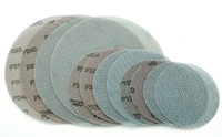 Disque de ponçage Fortunebrasive 5 pouces en oxyde d'aluminium avec fixation auto-agrippante, grain 80-600, anti-colmatage, pour polissage de peinture automobile et de cloisons sèches