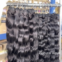 Extensions de cheveux humains naturels ondulés bruts non traités, cheveux vierges naturels en vrac, extensions de cheveux bouclés indiens