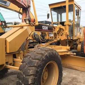 Niveleuse à moteur Caterpillar 120H d'occasion avec pompe, origine américaine, 11358 kg, matériel de construction, meilleures performances, en vente - Product Image 5