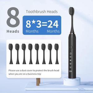 Cepillo de Dientes Eléctrico Inteligente para Adultos, con Alta Frecuencia de Vibración, Bajo Ruido, Resistente al Agua IPX7, Cerdas Medianas, para Uso Doméstico, Venta al Por Mayor - Product Image 3