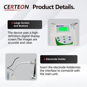 방수 디지털 휴대용 EC 측정기 실험실 및 온라인용 온도 프로브 포함 전도도계 - Product Image 4