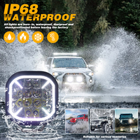 8 pouces Cube Pods RGB DRL 4x4 off phares antibrouillard nouvel état pour camion ATV UTV
