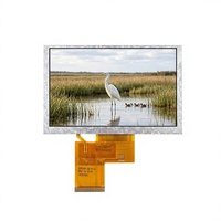 ShengHe BOE TFT IPS LCD Modul 5,0 Zoll 800X480 RGB 50PIN Hohe Helligkeit 500nits COG Industrielles Breittemperatur-LCM LED-Hintergrundbeleuchtung