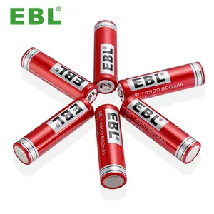 EBL Li-ion pin 3.7 V 800mAh 14500 lithium có thể sạc lại pin