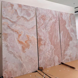 Dalles de carrelage grand format en onyx rose de luxe 900x1800, Guangdong Foshan, carreaux de porcelaine émaillée pour sol et mur - Product Image 1
