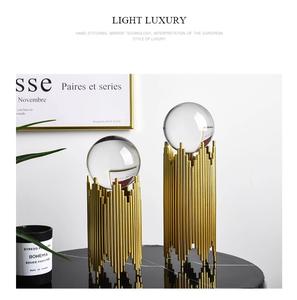 <span class=keywords><strong>2023</strong></span> <span class=keywords><strong>maison</strong></span> ornements intérieur moderne nordique Table salon or accessoires autres luxe cristal décoration décor à la <span class=keywords><strong>maison</strong></span> verre - Product Image 5
