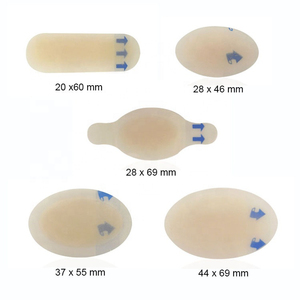 Cerotti Idrocolloidali di Varie Forme, Medicazione per Ferite a Basso Esudato, Ulcere, Bruciature Minori, Abrasioni - Product Image 1