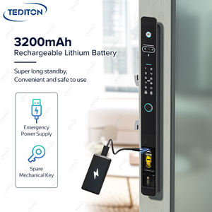 टेडिटन बुद्धिमान फेस स्मार्ट लॉक स्लाइडिंग दरवाजे के लिए ब्रांडेड फिंगरप्रिंट स्लाइडिंग स्मार्ट मुख्य दरवाजा लॉक - Product Image 6