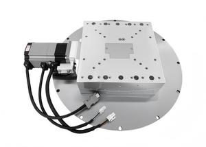 Table de rotation angulaire motorisée OEM avec goniomètre, compatible sous vide, frein électrique, boucle semi-fermée, <span class=keywords><strong>prix</strong></span> usine - Product Image 1