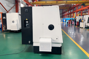 Gl560 <span class=keywords><strong>CNC</strong></span> nghiêng giường quay Máy tiện với fanuc điều khiển nhiệm vụ nặng nề tự động ngang đơn trục chính Điều kiện Mới - Product Image 6