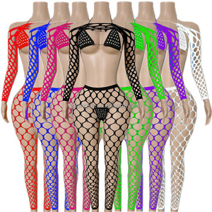 Vadulyer nguồn nhà máy vũ nữ Thoát y trang phục kỳ lạ dancewear sexy cô gái trang phục hiệu suất mặc khiêu vũ mặc 4 mảnh cơ thể vớ - Product Image 1