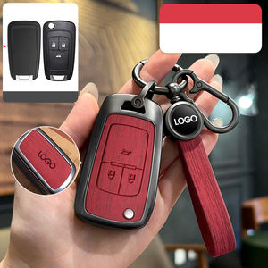 Housse de porte-clés en métal DM adaptée pour Chevy Chevrolet Camaro Cruze Impala Equinox Volt Spark Sonic clé à distance pliante à rabat - Product Image 4