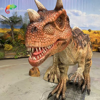 Modèle de dinosaure résistant aux intempéries pour l'extérieur - Raptor animatronique réaliste avec adaptabilité extérieure
