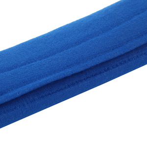 Coussin de protection pour ceinture de sécurité en soie glacée bleu, confortable, pour voiture - Product Image 4
