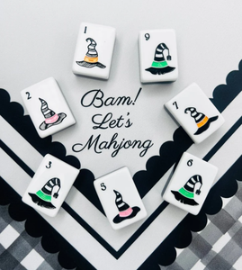 HOCUS POCUS - Set di Tessere Mahjong per Halloween, Mahjong Americano Personalizzato a 4 Livelli, 160 Pezzi, Tessere in Acrilico di Lusso, Ecologiche e Durevoli - Product Image 5