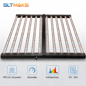 ไฟปลูกพืชแบบ LED สเปกตรัมเต็มกำลังไฟ 1200W 1000W 720W 640W 480W 240W 120W ปรับความสว่างได้ สำหรับการเพาะปลูกพืช ยี่ห้อ Factory Custom SLTMAKS - Product Image 1