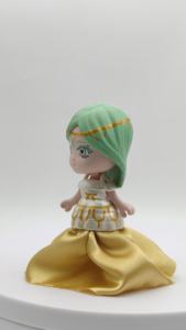 Figura original de princesa del trono | Muñeca de resina hecha a mano | Diorama del Palacio Real | Centro de mesa para habitación de niños - Product Image 2