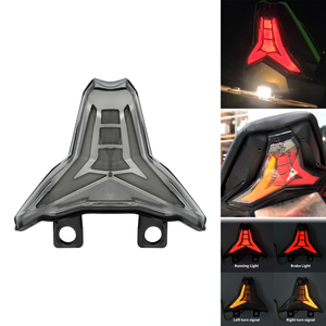 Luz Trasera Integrada de Motocicleta con Señales de Giro LED, Freno y Luz de Marcha para Kawasaki Ninja 400 Z400 ZX10R <span class=keywords><strong>ZX6R</strong></span> Z1000 13-23 - Product Image 1