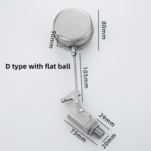 Nhà Máy Tóc Thẳng Chịu Nhiệt Độ Cao Thép Không Gỉ Float Mùa Thu Van Cho Tủ Hơi Nước - Product Image 5