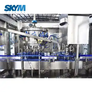 Hot Sale 6000Bph Glass Bottle 30Ml 60Ml 100Ml Beverage Drink Making Filling Machine Line Drink Plant