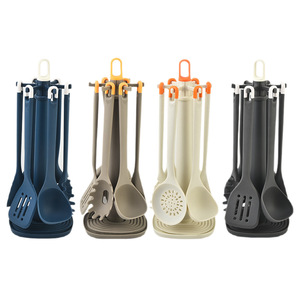 Ensemble d'ustensiles de cuisine en silicone, 7 pièces, spatule antidérapante, cuillère, ensemble d'outils de cuisine, passe au lave-vaisselle - Product Image 4
