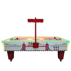 Air Hockey Commercial Race Track Style Machine With Strong Air <b>Pump</b> Digital Score Hockey Game Center - Product Image 3