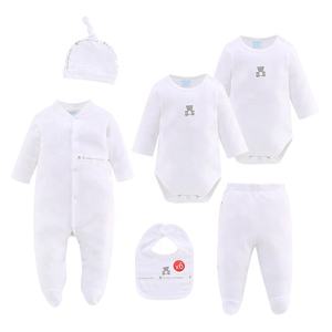 Conjunto de Regalo de Ropa para Recién Nacido, 6 Piezas, Conjunto de Mamelucos para Bebé Recién Nacido - Product Image 3