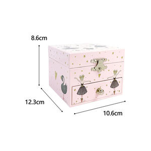Jewelry Storage <strong>Box</strong> Organizer <strong>Earrings</strong> Jewelry <strong>Box</strong> Anastasia Music <strong>Box</strong> With Necklace for Gifting - Product Image 4