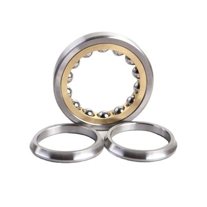 Roulement à billes à contact quadruple QJ208, roulement à billes à contact angulaire pour moteur à courant continu, roulement à une rangée QJ208MA - Product Image 6