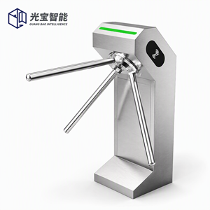 Torniquete trípode automático profesional con control de acceso para entrada de estacionamiento de elevadores, con protección antipinzamiento y antipersonas que se acercan de forma inapropada. - Product Image 2