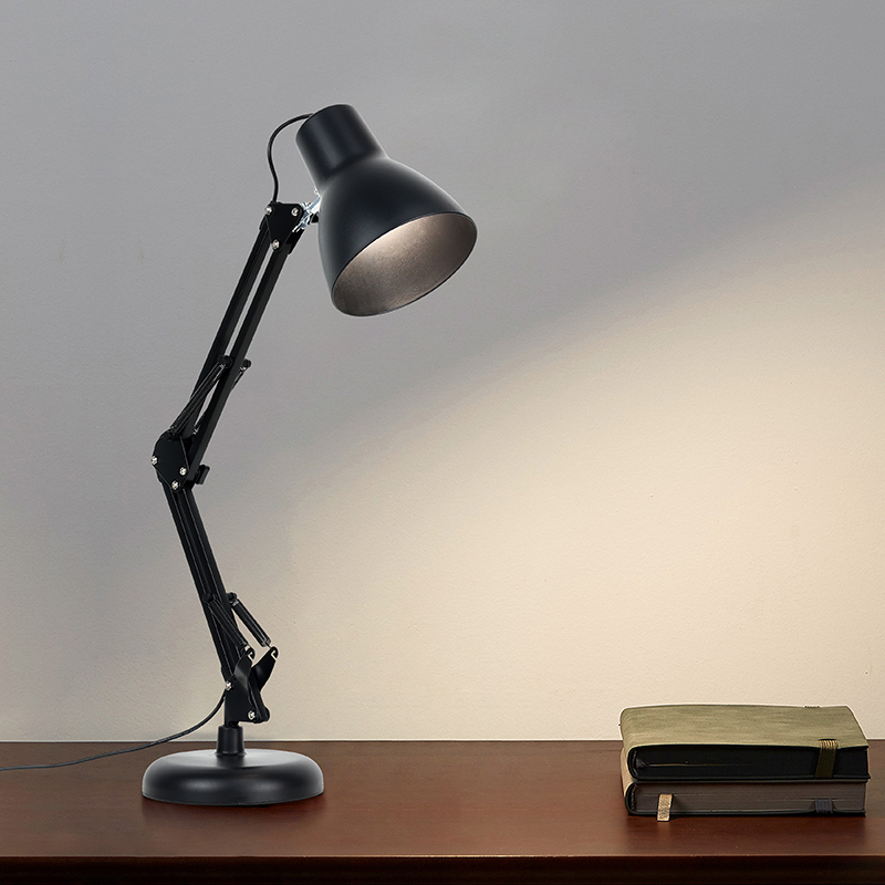 Eye Protection Work Home American Style Usb Charging Modern Minimalist Metal Bedroom Table Lamp