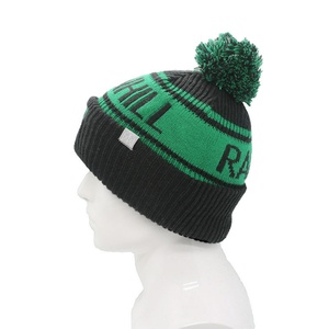 Gorros de Invierno Personalizados OEM de Alta Calidad, 100% Lana, Unisex, Estilo Holgado, Gruesos, con Forro de Lana, Diseño de Calavera/Argyle, para Playa y Viajes - Product Image 3