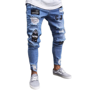 Encuentre el mejor fabricante de jeans rotos hombre y jeans rotos hombre  para el mercado de hablantes de spanish en alibaba.com