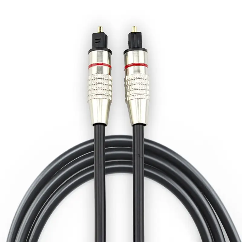 Harga Bagus Toslink Ke Toslink Kabel Plug Audio Optik Kabel Toslink Mendukung HDTV DAT Recorder Audio Digital