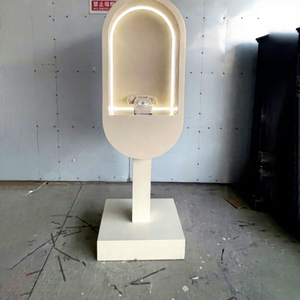 Cabina Telefónica de Londres con Soporte para Libro de Visitas de Audio y Cadena de Luces, Mesa de Grabación para Decoración de Fiestas y Bodas - Product Image 1