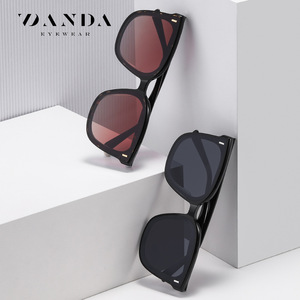Danda Sunglasses Ps6605 Polarized Uv400 Unisex Square <b>Frame</b> <b>Black</b> - Product Image 2