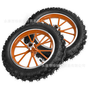 Pneus tout-terrain Apolloia 2.50-10 sans chambre à air avec jantes en Y pour réparation de mini-motos - Product Image 5