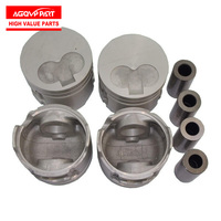 Ensemble de pistons de taille standard pour moteur diesel Mazda série WL OEM WL8Y-11-SA0