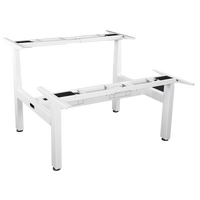 Bureau assis-debout électrique moderne avec quatre moteurs et hauteur réglable, cadre de bureau pour la maison et le bureau