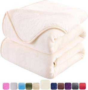 Gran oferta, manta de forro polar suave peluda promocional personalizada, manta de forro polar de Sherpa de franela de felpa de microfibra - Product Image 6