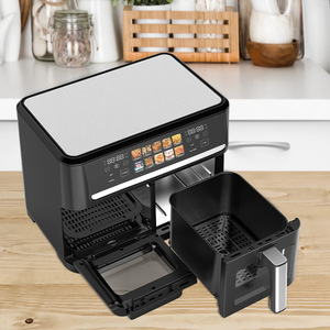 <span class=keywords><strong>Freidora</strong></span> de <span class=keywords><strong>Aire</strong></span> de Doble Compartimento de Gran Capacidad 14L, Control Digital, 1800W, Inteligente y sin Humo, para Uso Doméstico, Éxito de Ventas Transfronterizo - Product Image 3
