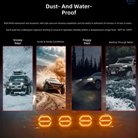 Nouveaux phares LED tout-terrain ODM de 7 pouces avec feux de travail à faisceau spot DRL, feux de route pour camion, projecteurs pour véhicules 4x4, 12V-24V DC