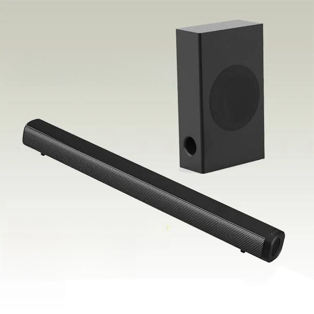 Sound Bar Usb With Woofer Ambeo Tv System Home Theater Active Soundbar Speaker Stereo Subwoofer for Laptop Music Loudspeaker