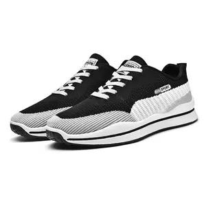 Spedizione gratuita nero all'ingrosso logo sportivo personalizzato estate leggero casual alla moda running size 10 per scarpe da uomo sneakers