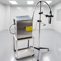 Machine de codage pour emballages cosmétiques, imprimante à jet d'encre continu CIJ pour l'impression de gros lots
